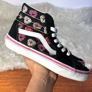 Vans Kids SK8 Hi Love Donut Sneakers Size 1